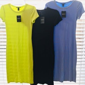 Forever 21 Knee Length Knit Dress